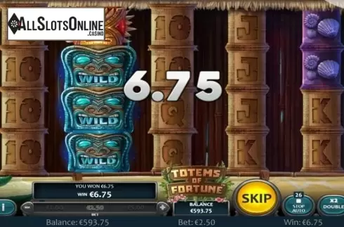 Win Screen 3. Totems of Fortune from Nucleus Gaming