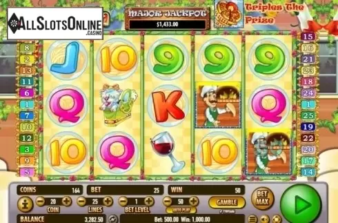 Win Screen 3. Tower Of Pizza from Habanero