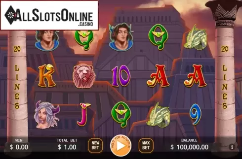 Reel Screen. Tower of Babel from KA Gaming