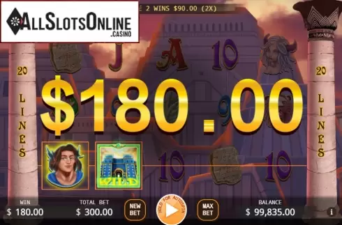 Win Screen 3. Tower of Babel from KA Gaming