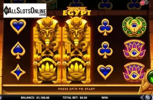 Reel Screen. Towering Pays Egypt from GamesLab