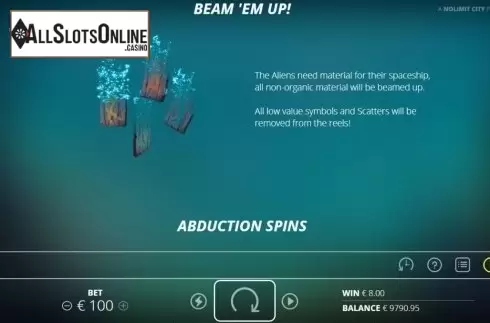 Features 2. Tractor Beam from Nolimit City