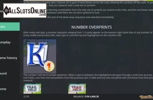 Features 1. Trail Blazer (Northern Lights Gaming) from Northern Lights Gaming