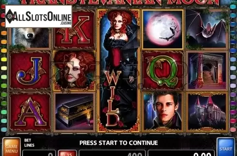 Screen2. Transylvanian Moon from Casino Technology