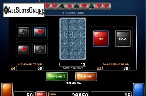 Double up. Treasure Hill from Casino Technology