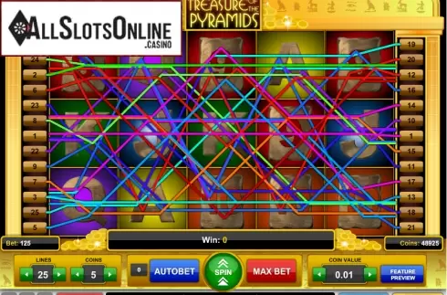 Screen5. Treasure of the Pyramids from 1X2gaming