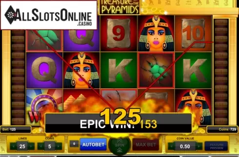 Screen6. Treasure of the Pyramids from 1X2gaming