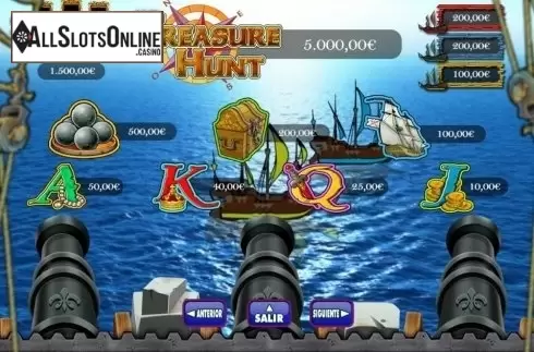 Paytable 1. Treasures Of The 7 Seas from R. Franco