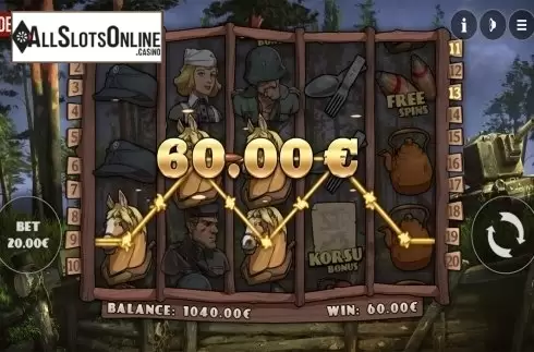 Win screen 1. Trench Life from PAF