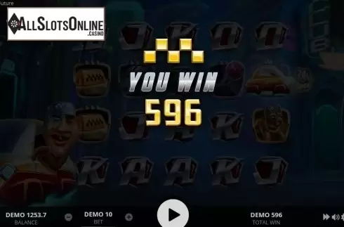 Free Spins Win. Trip to the Future from Evoplay Entertainment