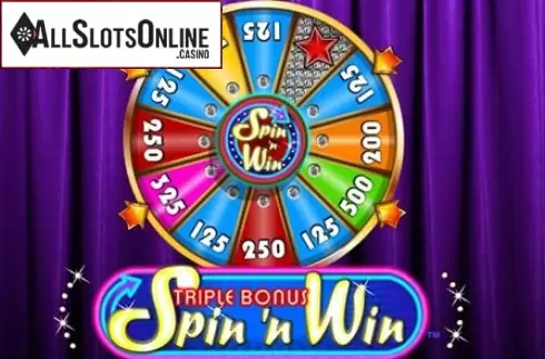 Triple Bonus Spin 'n Win
