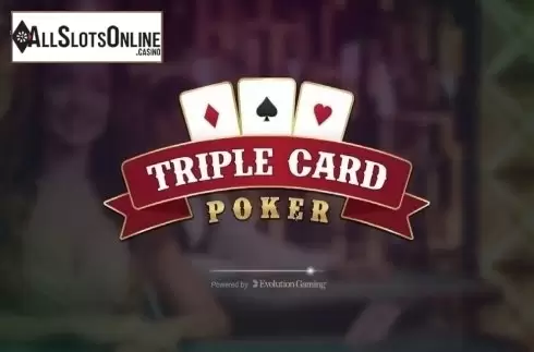 Triple Card Poker Live Casino (Evolution Gaming)
