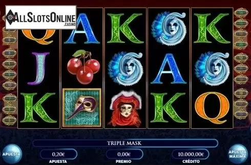 Reel screen. Triple Mask from R. Franco