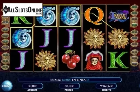 Win screen. Triple Mask from R. Franco