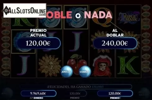 Double Up screen. Triple Mask from R. Franco