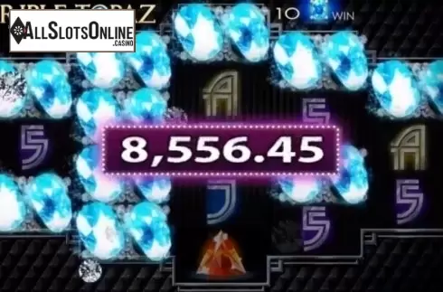 Win Screen 2. Triple Topaz from High 5 Games