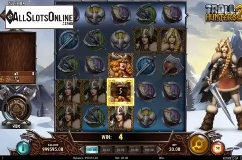 Win Screen 1. Troll Hunters 2 from Play'n Go
