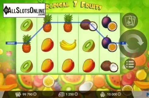 Screen6. Tropical7Fruits from MrSlotty