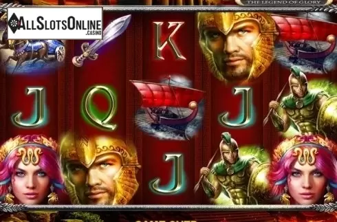 Reel Screen. Troy: the Legend of Glory from Octavian Gaming