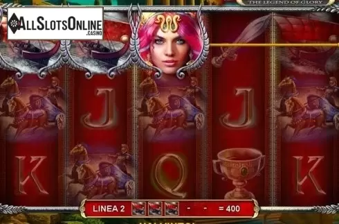 Reel Screen. Troy: the Legend of Glory from Octavian Gaming