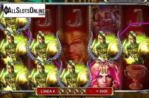 Reel Screen. Troy: the Legend of Glory from Octavian Gaming
