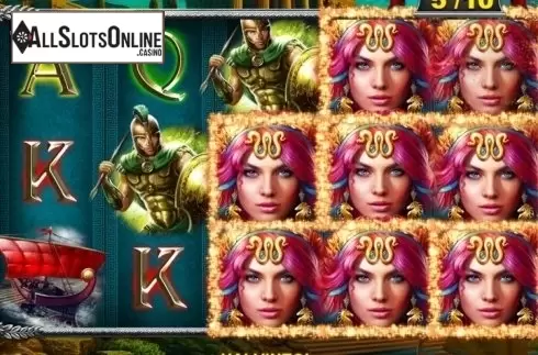 Free Spins. Troy: the Legend of Glory from Octavian Gaming