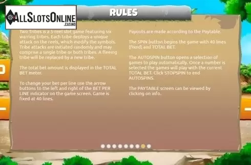 Screen9. Two Tribes from The Games Company