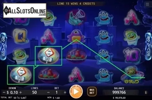 Win Screen. UFO (KA Gaming) from KA Gaming