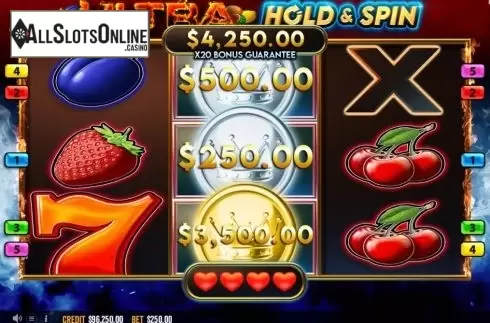 Bonus Game 1. Ultra Hold and Spin from Reel Kingdom