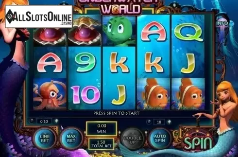 Screen 1. Underwater World from GamePlay