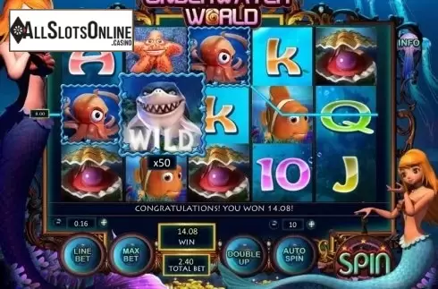 Screen 3. Underwater World from GamePlay