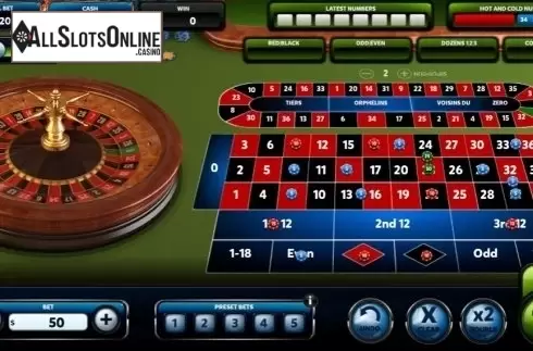 Game Screen 1. VIP Roulette (Red Rake) from Red Rake