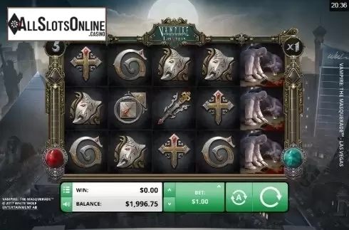 Game Workflow screen. Vampire: The Masquerade – Las Vegas from Foxium