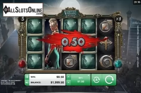 Win screen. Vampire: The Masquerade – Las Vegas from Foxium