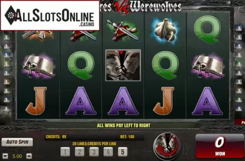 Screen3. Vampires vs Werewolves from Amaya