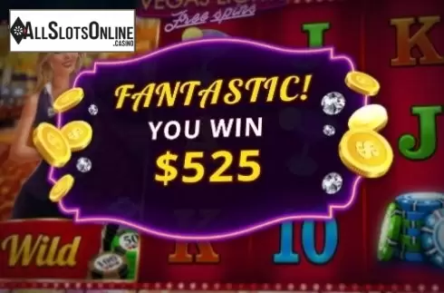 Win Screen. Vegas Lights (NetoPlay) from NetoPlay