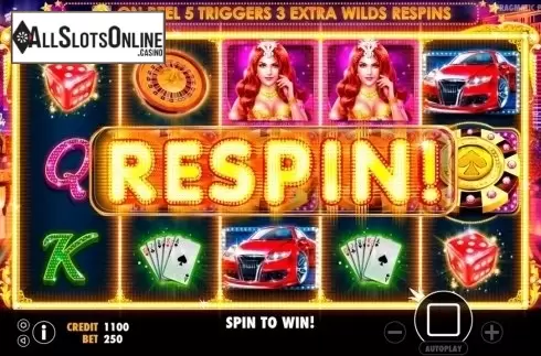 Respin. Vegas Nights (Pragmatic Play) from Pragmatic Play