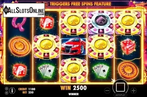 Respin win. Vegas Nights (Pragmatic Play) from Pragmatic Play