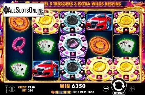 Respin win 2. Vegas Nights (Pragmatic Play) from Pragmatic Play