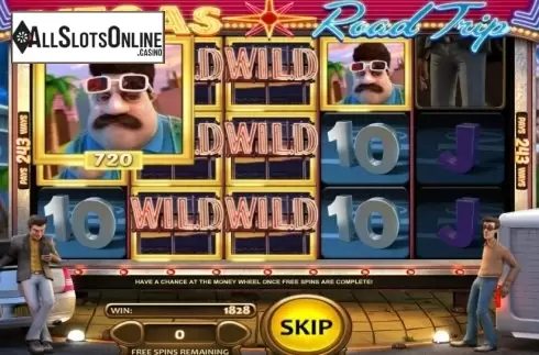Win Screen. Vegas Road Trip from Nucleus Gaming