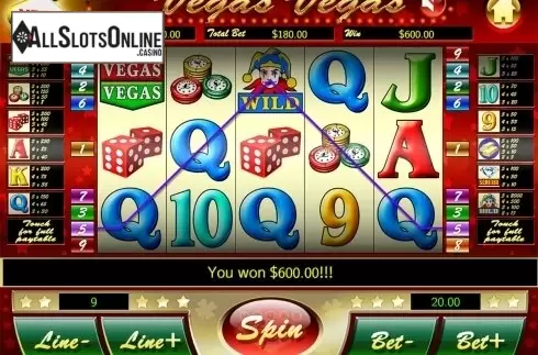Game workflow 2. Vegas Vegas (Slot Factory) from Slot Factory