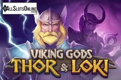 Viking Gods Thor and Loki