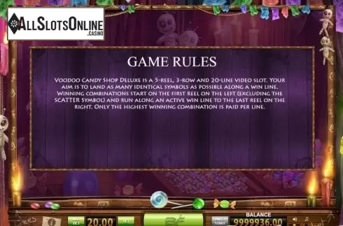 Screen5. Voodoo Candy Shop Deluxe from BF games