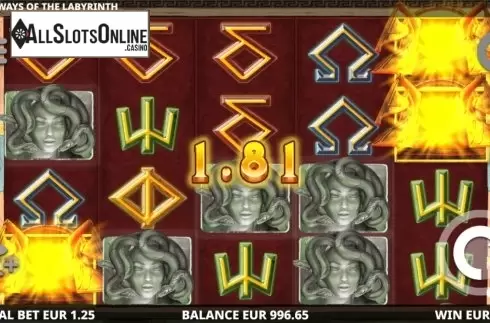 Win Screen. Ways of Labyrinth from Leander Games