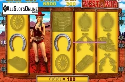 Wild Win screen. West & Win from Magic Dreams