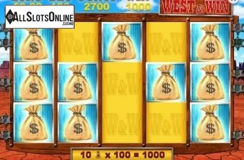 Win screen. West & Win from Magic Dreams