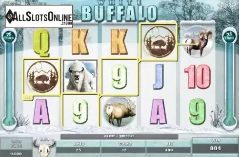 Screen 3. White Buffalo (Microgaming) from Microgaming