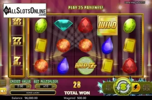 Win Screen 1. Wild 777 from Swintt