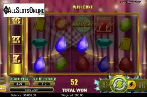 Win Screen 2. Wild 777 from Swintt