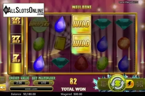 Win Screen 3. Wild 777 from Swintt